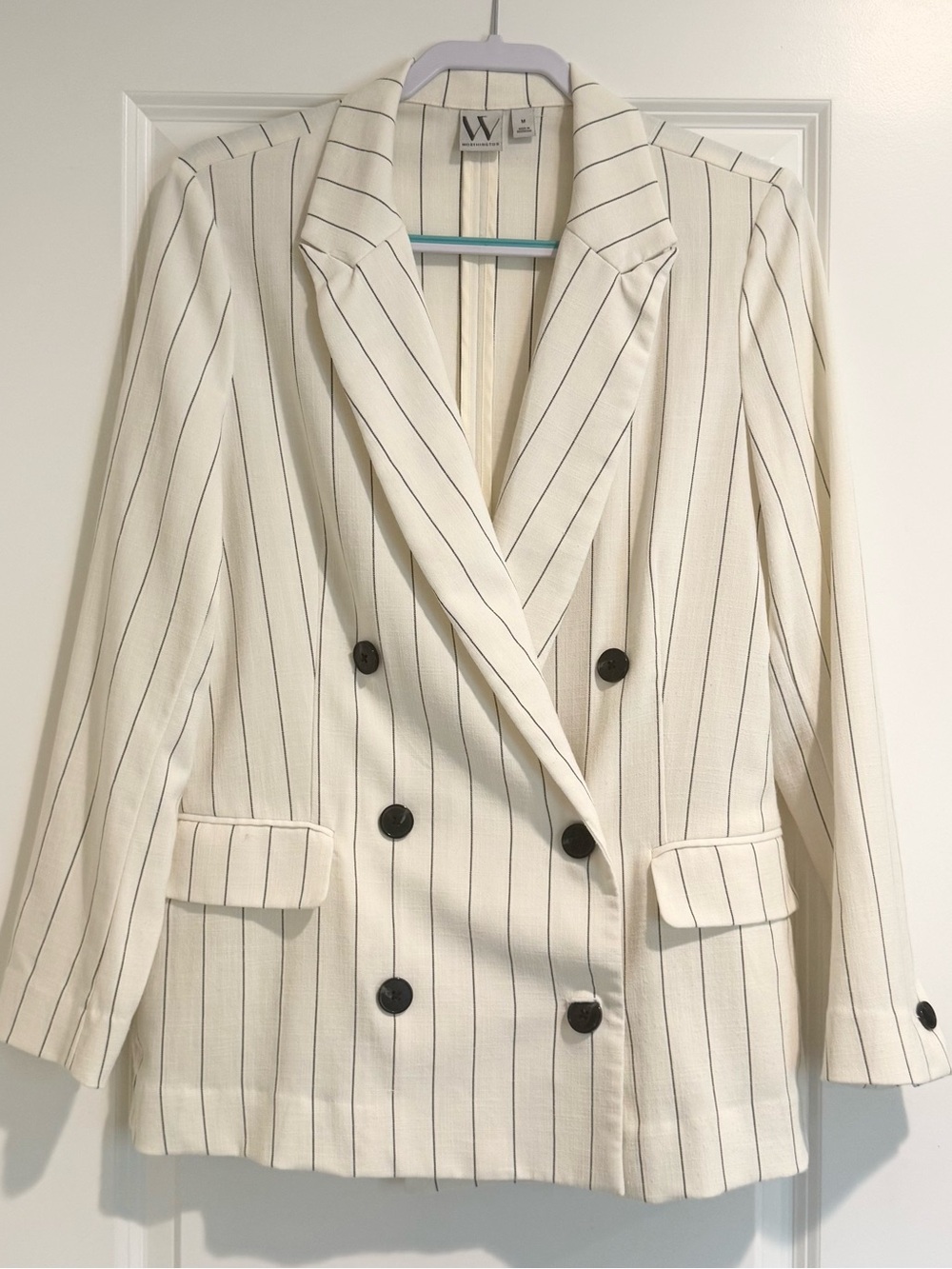 Worthington Cream & Black Suiting Set